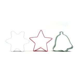 <span class=keywords><strong>Emporte</strong></span>-pièce en <span class=keywords><strong>cuir</strong></span> personnalisé pour préparer des biscuits, haute qualité et en acier inoxydable, en feuille d'aluminium - Product Image 2