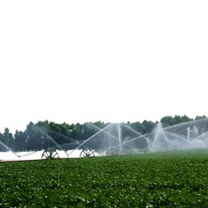 Système d'irrigation à pivot central cantilever étendu avec buse atomisatrice à faible pression et tuyauterie anti-blocage pour fermes modulaires - Product Image 2