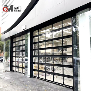 आधुनिक शैली के इलेक्ट्रिक फायरप्रूफ गेराज दरवाजा लिफ्ट सुरक्षा चिंतनशील ग्लास तैयार सतह को विला निर्माता आग के लिए डिजाइन किया गया - Product Image 2