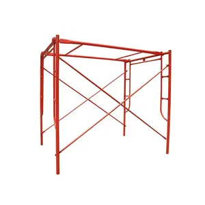 Painted Scaffolding Steel H Frame A Scaffolding Frame Mobile Portal Type Frame Steel Scaffolding