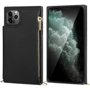 LFD1061 moda cüzdan fonksiyonu sevimli toptan deri silikon telefon kılıfı makinesi 6.1 6.7 inç cep telefonu çanta kılıfları