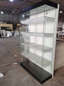 Vitrine de figurines en <span class=keywords><strong>bois</strong></span> avec verre trempé pour magasin de détail - Product Image 4