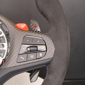 <span class=keywords><strong>Volante</strong></span> de Cuero Personalizado con Alcántara para <span class=keywords><strong>BMW</strong></span> G82 X5M X1 M340 X3M - Product Image 2