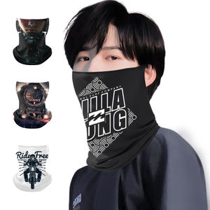 ผ้าคลุมหน้าโพลีเอสเตอร์ลายเสือดาวแบบไร้รอยต่อระบายอากาศได้ดีสำหรับกีฬากลางแจ้งผ้าพันคอคลุมหน้าแบบท่อผ้าพันคอคลุมหัวกระโหลก - Product Image 4