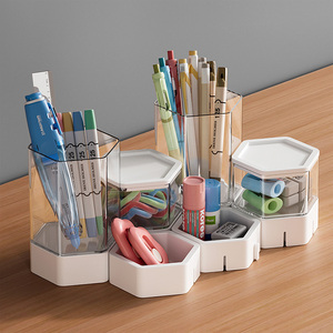 Haogle bán buôn tùy chỉnh hộp nhựa trong suốt Stackable lưu trữ hiển thị đứng tổ chức trường hợp hộp hiển thị cho đồ chơi hình - Product Image 4