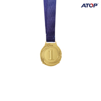 JINZUN Médailles d'or de premier rang 6,5 cm – Vente en gros, pas cher, pour compétitions, événements, souvenirs de championnats universels