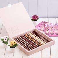 Boîte d'emballage en papier pour chocolats, bonbons, dattes, cadeaux de la Saint-Valentin, emballage de dattes au chocolat, boîte pour le Moyen-Orient
