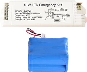 Điều khiển khẩn cấp đèn LED với chức năng tự động kiểm tra và kiểm tra chuyển đổi và chỉ số phí với BUZZ 4400mAh pin lithium - Product Image 4