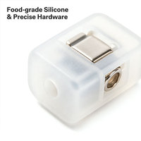 Insert de surmoulage en silicone personnalisé avec liaison chimique métallique pour dispositifs électroniques intelligents 3C et pièces d'étanchéité étanches pour appareils portables
