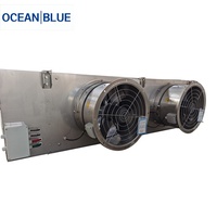 Refroidisseur d'air d'ammoniac de congélateur de souffle d'acier inoxydable