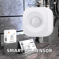 Détecteur de mouvement PIR WiFi intelligent Tuya, 360 degrés, montage au plafond, détecteur infrarouge, automatisation de la sécurité domestique, liaison à l'application Smart Life