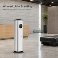 Diffuseur d'arômes pour centre de conférence, sur pied, commercial, sans eau, 5000 CBM, machine à parfum en aluminium, WiFi, électrique
