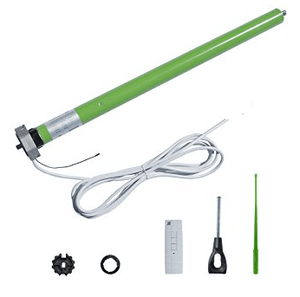 Nhôm Điện Con Lăn Bóng Râm Với Duy Nhất Hình Ống Động Cơ Điều Khiển Từ Xa Xây Dựng Trong Cơ Động Cơ Mái Hiên - Product Image 2