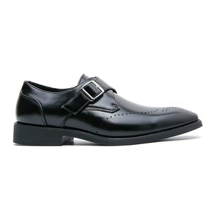 Chaussures en cuir pour hommes de qualité luxueuse, style italien, formelles, à enfiler, Oxford, brodées à la main, légères, pour mariage d'automne - Product Image 1