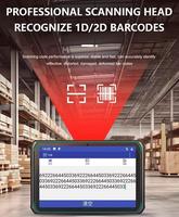 Lecteur de codes-barres 1D 2D QR Code portable Hotus Android 13 avec écran tactile de 8 pouces, lecteur NFC, 4 Go + 64 Go en stock D802