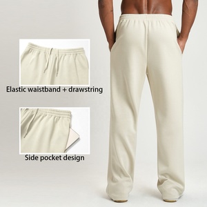 Pantalones Deportivos Holgados de Talla Grande <span class=keywords><strong>para</strong></span> Hombre, Pantalones de Chándal Suaves y Pesados <span class=keywords><strong>para</strong></span> Correr, Entrenar, de Pierna Ancha - Product Image 2