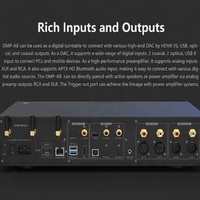 Eversolo DMP-A8 4G+64G Music Streamer DAC QCC5125 untuk Penerima Bluetooth 5.0 untuk DSD512 PCM 768KHz 32Bit Jaringan Komunikasi