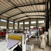 Machine de fabrication de feuilles de plastique PP PE PVC à haut rendement, ligne d'extrusion de panneaux en mousse plastique pour l'emballage de meubles, matériaux de construction