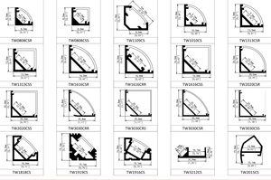 Perfil <span class=keywords><strong>de</strong></span> <span class=keywords><strong>Aluminio</strong></span> LED para Montaje en Esquina, <span class=keywords><strong>Venta</strong></span> Caliente 3030, para Uso en Gabinetes - Product Image 2