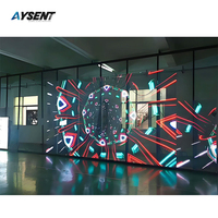 Verre photoélectrique intelligent LED haute définition pour cuisine et salle de bain, diffuse des vidéos pour murs-rideaux et décoration intérieure