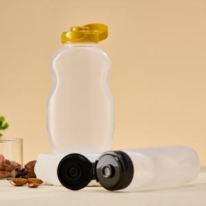 200ml 270ml 300ml 塑料蜂蜜果酱果汁糖浆酱料罐 PET塑料瓶带螺旋盖-促销 - Product Image 5