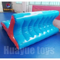 Quai de natation flottant gonflable en mer plate-forme flottante gonflable canapé 2.5*2M pour barre d'eau Yacht bateau eau de mer