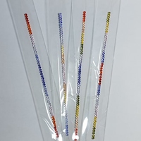 Bijoux KangYu – Zircone cubique 5A de 3 mm, taille brillant, pierres brutes multicolores irisées, gemmes brutes traitées thermiquement