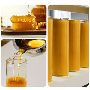 Lilin Kolom Lilin Lebah 100% Lilin Lebah Alami untuk Dekorasi Rumah, Gereja, dan Doa - Product Image 2