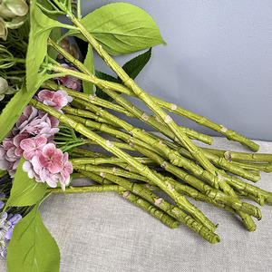 Cabezas de <span class=keywords><strong>Hortensias</strong></span> de Látex Realistas al por Mayor, Flores Artificiales Elegantes para Bodas, Día de la Madre, Navidad y Año Nuevo - Product Image 2