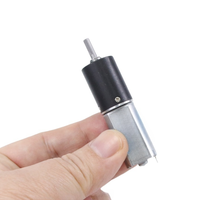 Motor DC Miniatur 6V 12V 16MM Torsi Tinggi dengan Gear Planetary Logam untuk Kipas, Otomasi Kantor, Robot Cerdas