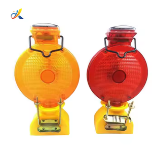 Luz de Advertencia de Emergencia <span class=keywords><strong>LED</strong></span> de Alta Luminosidad, Alimentada por Energía Solar, Baliza de Seguridad Intermitente para Exteriores - Product Image 1