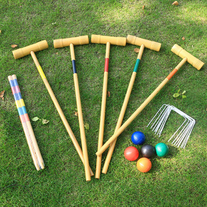 Nouveau design Simplicité moderne <span class=keywords><strong>Gate</strong></span> <span class=keywords><strong>Ball</strong></span> Ensemble de sport de plein air en bois Jeux durables pour les enfants - Product Image 1