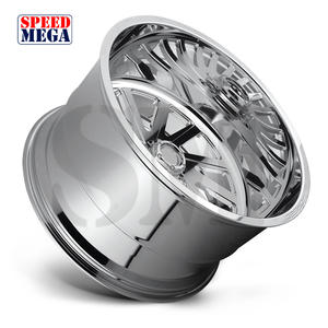 Jantes de camion forgées polies miroir pour F350 F250 tout-terrain haute capacité de charge 24x12J 26x14J 6x139.7mm - Product Image 2