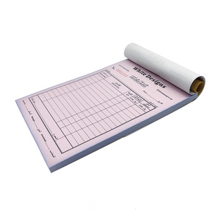 Libretas de Facturas Personalizadas con Logotipo, Libretas de Recibos sin Carbón, Impresión Offset OEM Personalizada para Pequeñas Empresas - Product Image 5