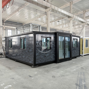 Fabricante de Casas Contêiner Pré-fabricadas de 20 pés e 40 pés com Energia <span class=keywords><strong>Solar</strong></span>, Casa Modular de Contêiner de Aço - Product Image 1