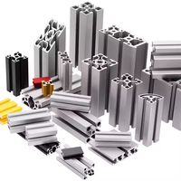 Usine personnalisée Europe 2020 2040 4040 4080 8020 Profils d'extrusion en aluminium anodisé à fente en T industriel pour la coupe en flexion
