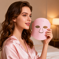 Masque de luminothérapie rouge ODM OEM 510K pour les soins de la peau, masque facial LED, appareil de luminothérapie infrarouge pour salon