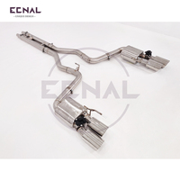 Système d'échappement Catback en acier inoxydable Valvetronic Ecnal pour Ford Mustang GT550 V8 5.0L 2012-2023