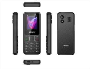 Teléfono con Teclado UNIWA MS001, <span class=keywords><strong>4</strong></span> SIM, Batería de 1800mAh, Amplificador de Señal GSM, OEM China - Product Image 1