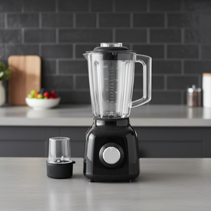 Blender électrique portable JIZYA, 4 lames, 2 vitesses, capacité de 1,6 L, utilisation domestique, appareil de cuisine multifonction - Product Image 4