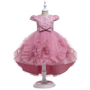 Vestido de Princesa de Encaje para Niña, Vestido Floral de Verano para Niñas, Ropa Infantil, Disfraz de Tutú para Fiesta de Cumpleaños - Product Image 5