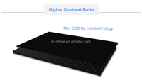 M-Shine تقنية COB قلاب صغيرة P1.53 رفع تلقائي وطي بشاشة نسبة كولدن منخفضة الاستهلاك