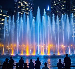 Zhejiang su taç paslanmaz çelik şelale çeşme bahçe dekorasyon toptan su özelliği için - Product Image 1