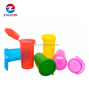 Đầy Màu sắc lật cap Pop Top lọ 6 13 19 Dr 30 60 DRAM y tế Ống dược phẩm nhựa 13 DRAM Pop Top container bóp chai - Product Image 3