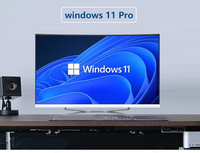Nouvelle conception, écran LCD incurvé blanc de 32 pouces, processeur I9 11e génération, 64 Go de ROM, SSD de 4 To, Windows 11 Pro, ordinateur tout-en-un pour usage professionnel