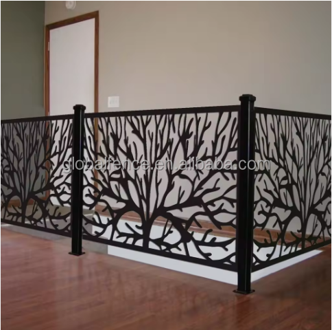 Reilbu Laser Cut Fence Aluminium or