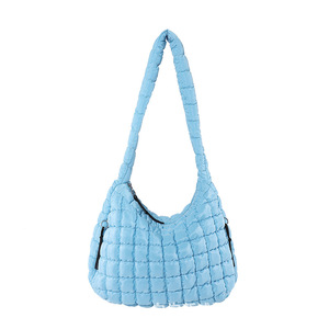 Sac à main plissé nuage populaire en gros, style rétro européen et américain, grande capacité, pour femme, avec fermeture éclair - Product Image 6