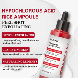 <span class=keywords><strong>S</strong></span> Hypochlorous Acid Peel Shot Glow Ampoule Suero exfoliante de día y noche con extracto de arroz para eliminación de espinillas y refinación de poros - Product Image 2