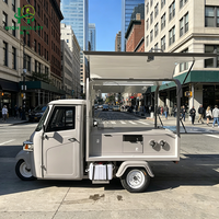 Tricycle alimentaire mobile personnalisé de haute qualité avec boîte de rangement pour les marchés en plein air