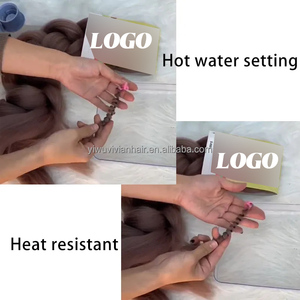 ביטויי נאומים 240g en gros tressag de cheveux סינתינותט שיער בתפזורת 100 גרם 165 גרם 240g במלאי - Product Image 4